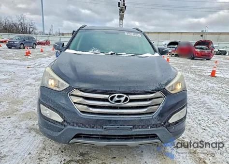 2013 Hyundai Santa Fe Sport from USA, damaged, VIN 5XYZU3LB1DG015469